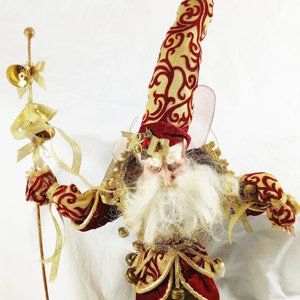 MARK ROBERTS Limited Edition Figurine Jingle Bells Fairy 2007 Collectible 19"